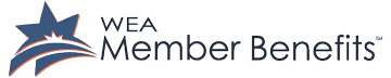 WEA Member Benefits national programs logo