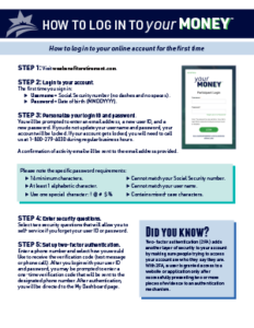 How to log in to your MONEY